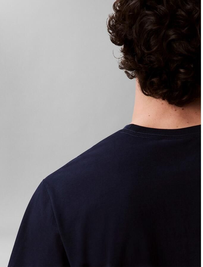 Calvin Klein T-shirt SS Hero Monologo Tee 20s Met ronde hals regular fit - Foto 7