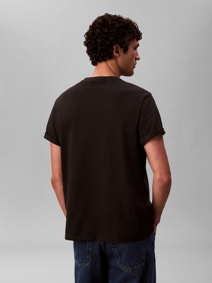 Calvin Klein T-shirt SS Hero Monologo Tee 20s Met ronde hals regular fit - Foto 9