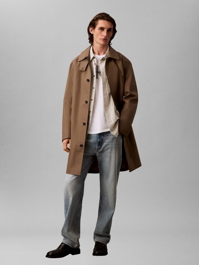 Calvin Klein T-shirt SS Hero Monologo Tee 20s Met ronde hals regular fit - Foto 12