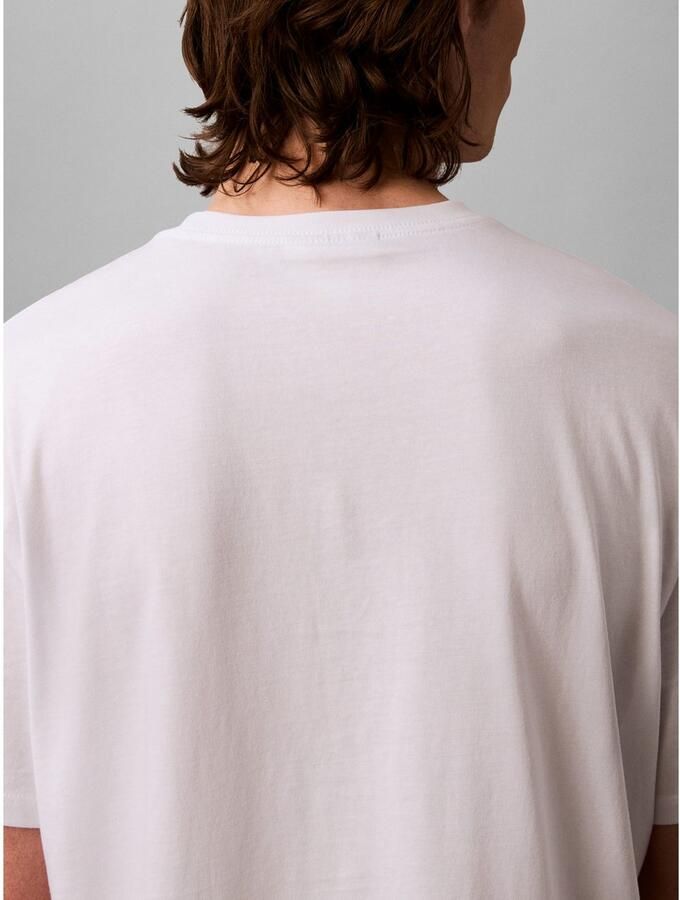 Calvin Klein T-shirt SS Hero Monologo Tee 20s Met ronde hals regular fit - Foto 10