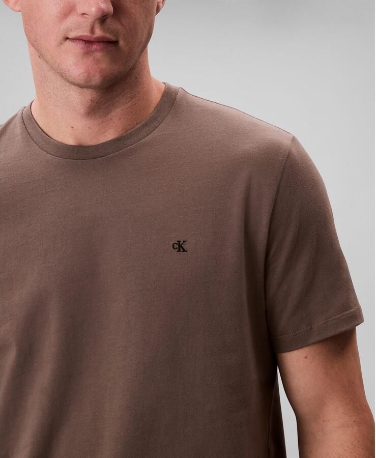 Calvin Klein T-shirt SS SMOOTH CTTN SOLID CREWNK TEE - Foto 4