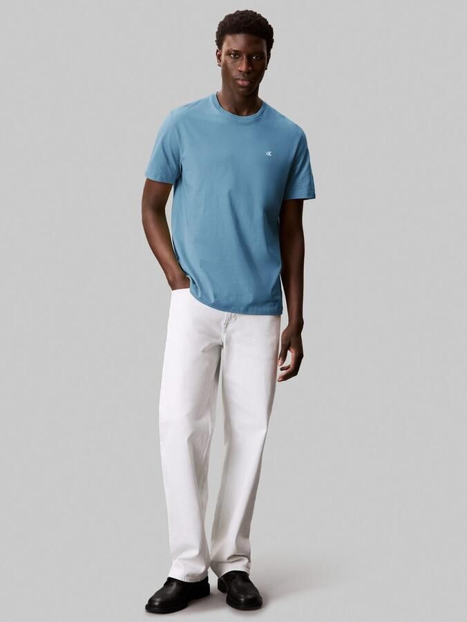 Calvin Klein T-shirt SS SMOOTH CTTN SOLID CREWNK TEE - Foto 4