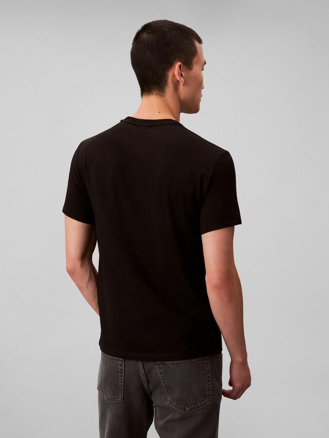 Calvin Klein T-shirt SS STRETCH COTTON SLIM TEE 2PK (set 2-delig) - Foto 2