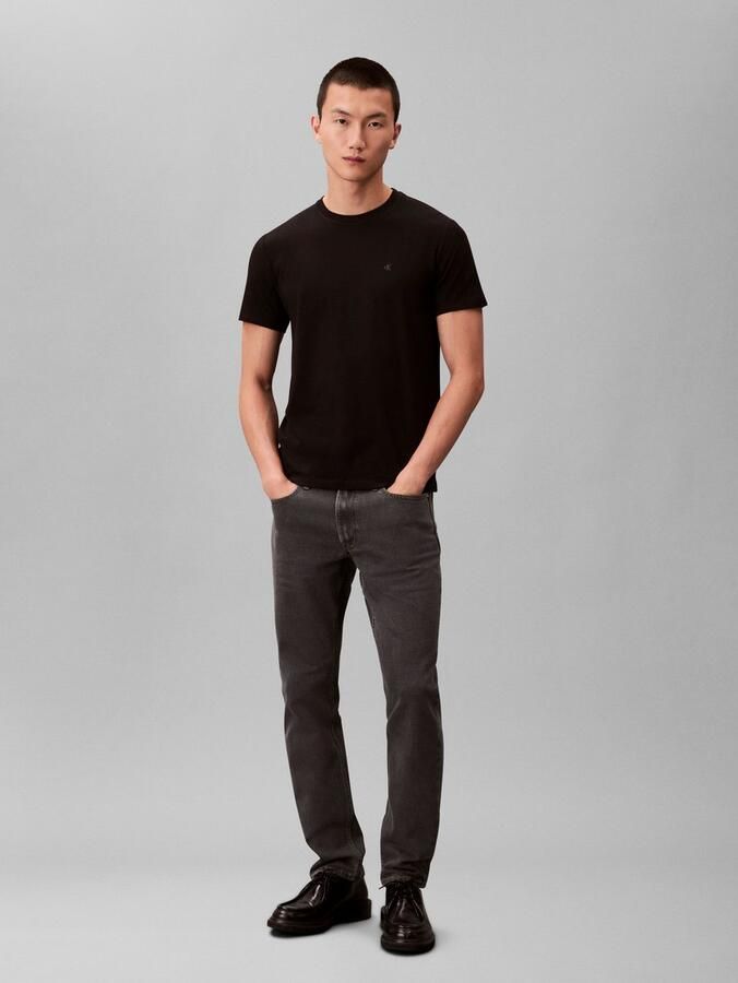 Calvin Klein T-shirt SS STRETCH COTTON SLIM TEE 2PK (set 2-delig) - Foto 5