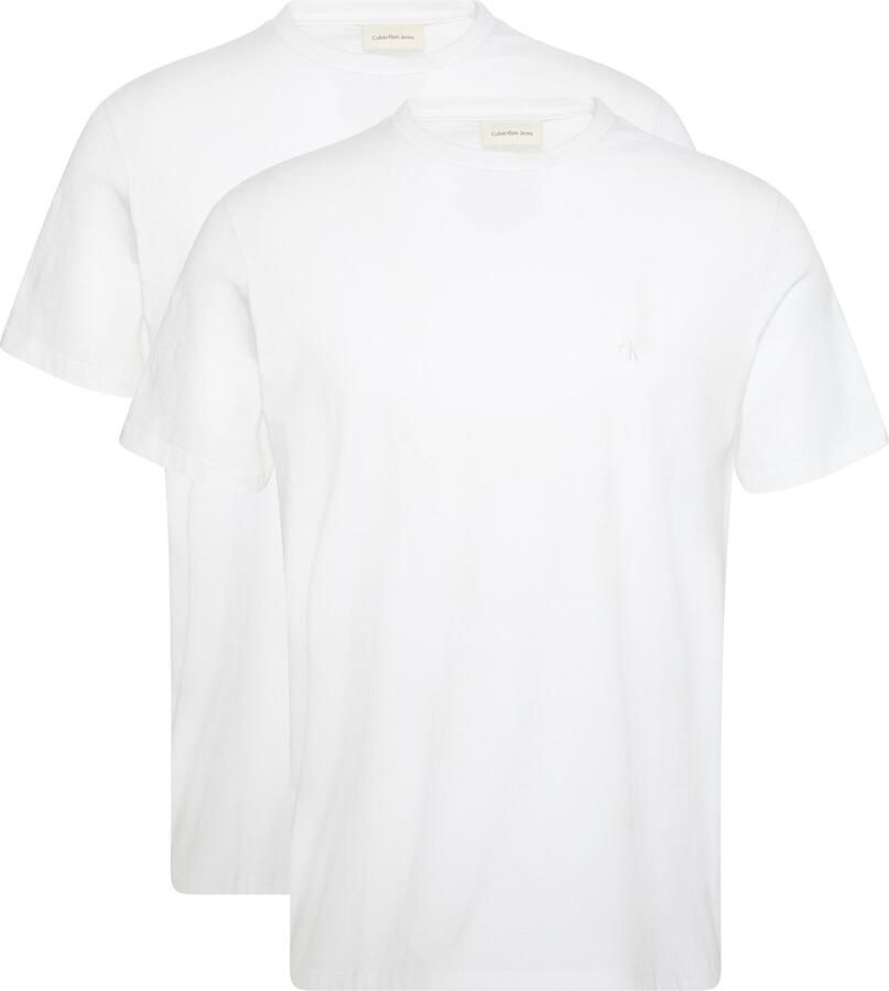 Calvin Klein T-shirt SS STRETCH COTTON SLIM TEE 2PK (set 2-delig) - Foto 6