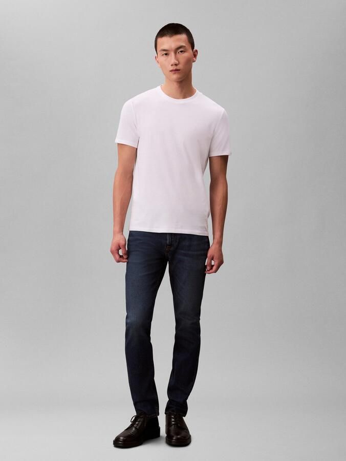 Calvin Klein T-shirt SS STRETCH COTTON SLIM TEE 2PK (set 2-delig) - Foto 5