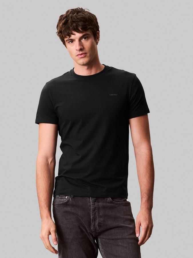 Calvin Klein T-shirt SS STRETCH COTTON SLIM TEE - Foto 7