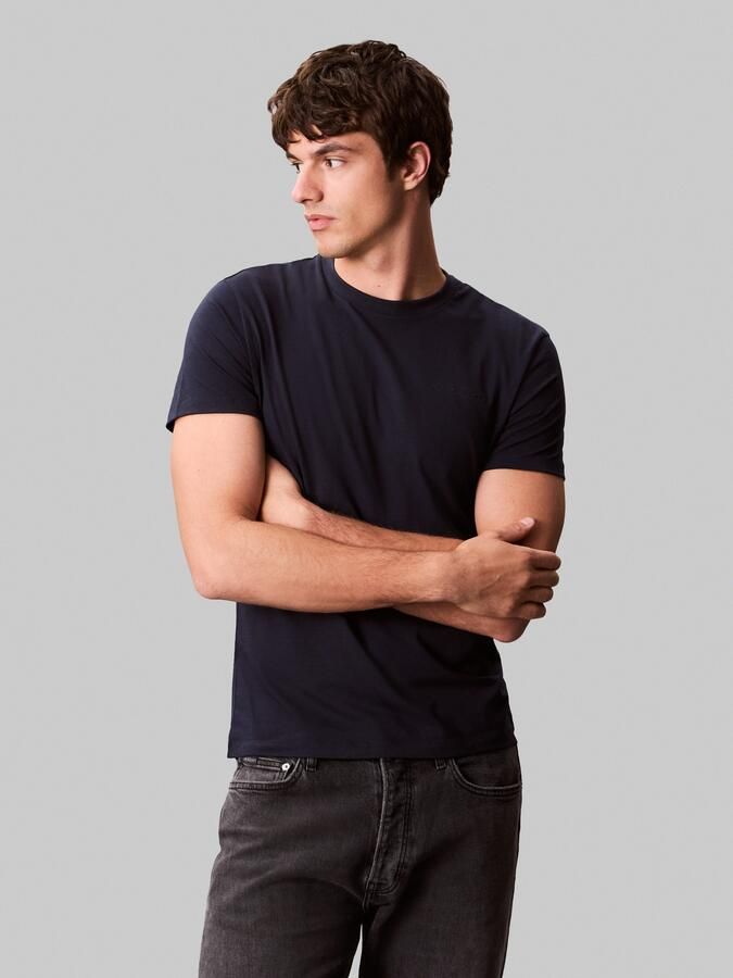 Calvin Klein T-shirt SS STRETCH COTTON SLIM TEE - Foto 6