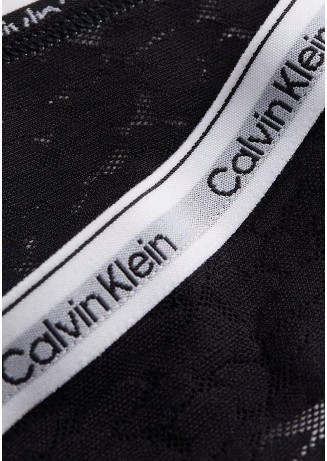 Calvin Klein T-string HIGH LEG THONG met ck-logo op de tailleband - Foto 2
