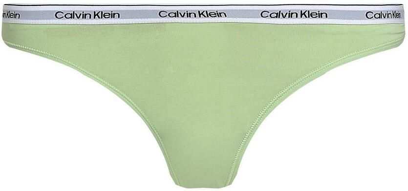 Calvin Klein Tanga 3 PACK THONG (LOW-RISE) String low waist met logoband (3 stuks) - Foto 5