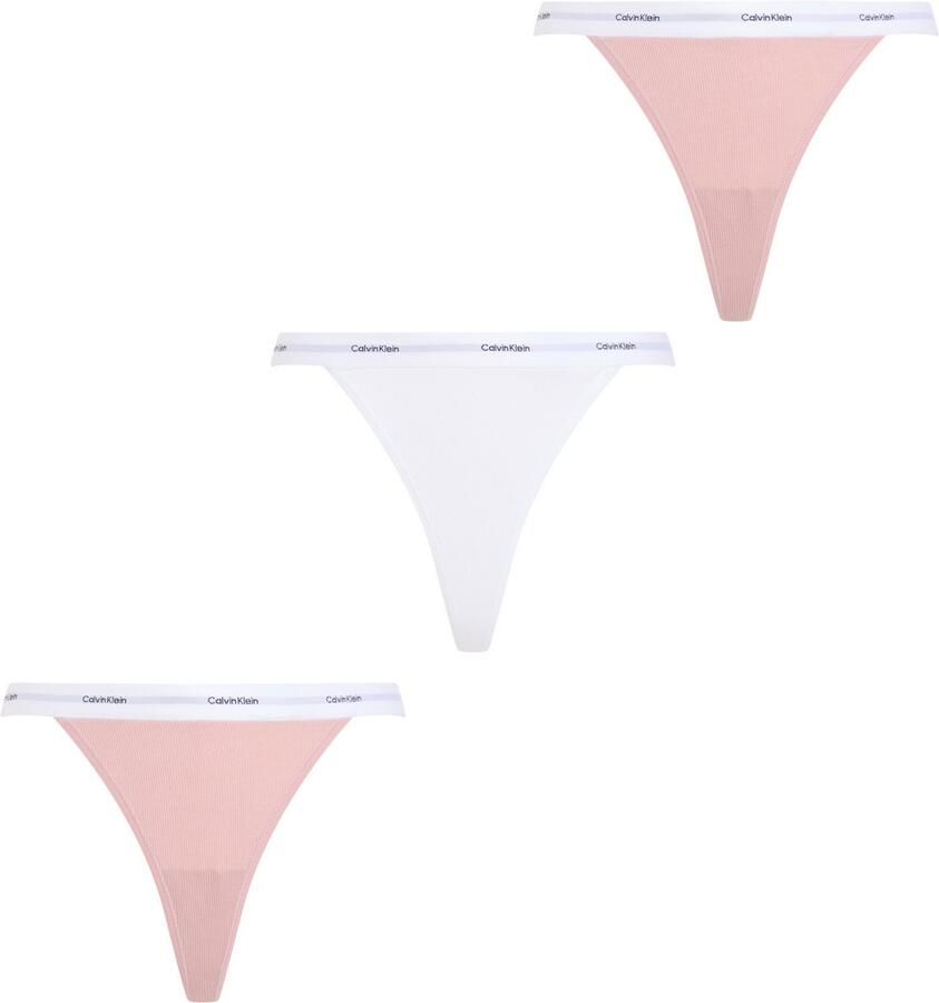 Calvin Klein Jeans Slips LV00QD5308TL2 STRING THONG 3PK