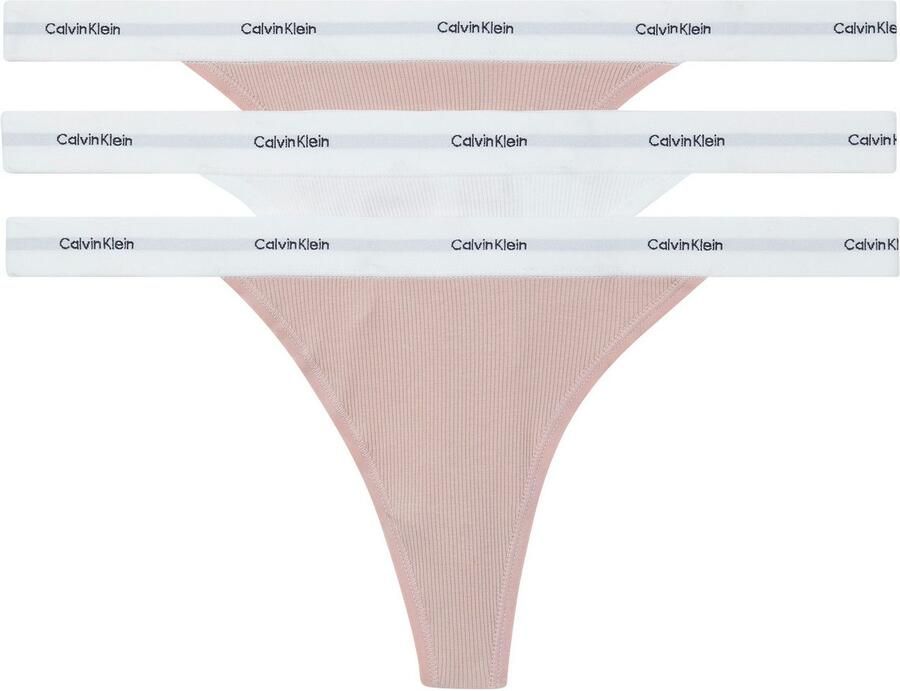 Calvin Klein Jeans Slips LV00QD5308TL2 STRING THONG 3PK - Foto 3