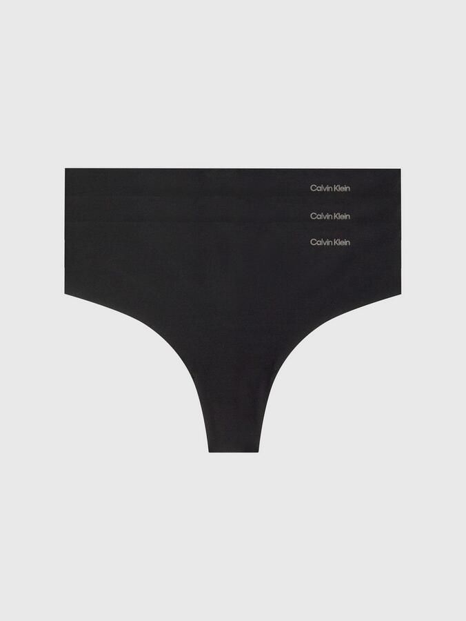 Calvin Klein Tanga THONG 3PK met logo-opschrift (Set van 3) - Foto 5