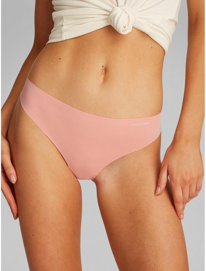 Calvin Klein Tanga THONG 3PK met logo-opschrift (Set van 3)