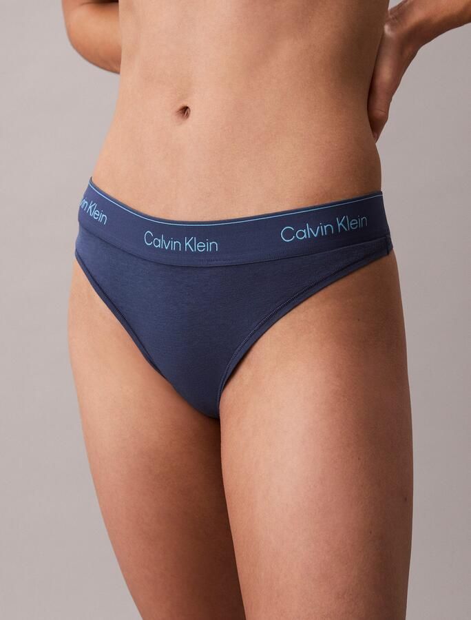 Calvin Klein Underwear String met elastische band en labeldetails - Foto 6