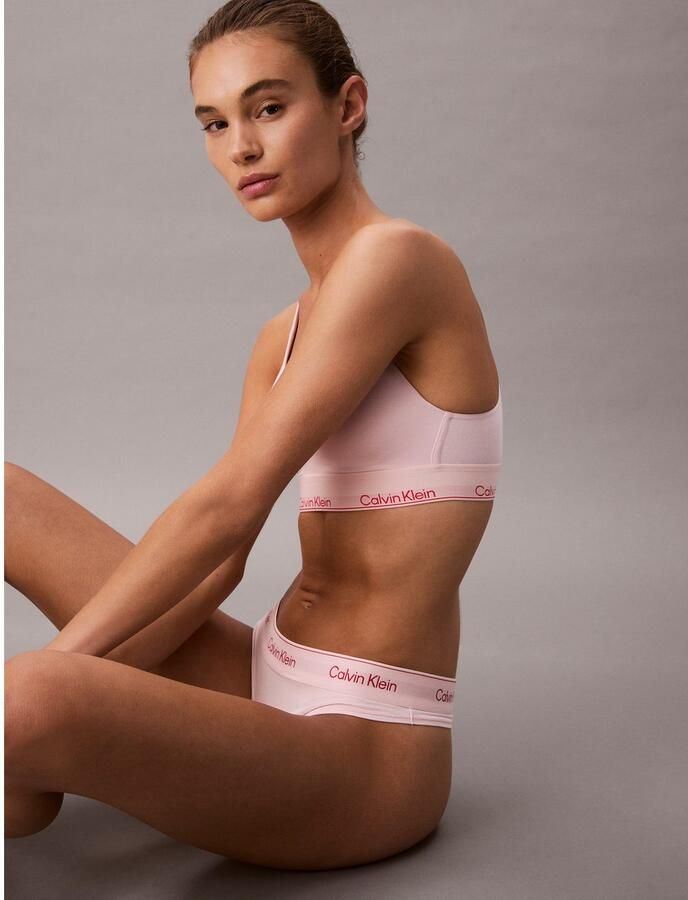 Calvin Klein Underwear String met elastische band en labeldetails - Foto 2