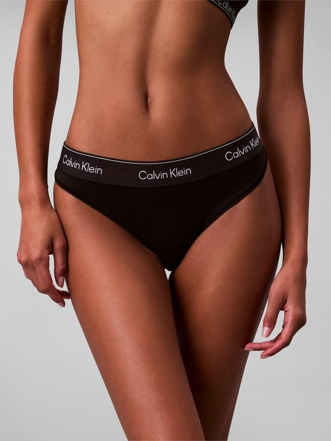 Calvin Klein Tanga THONG Met elastische taille - Foto 5