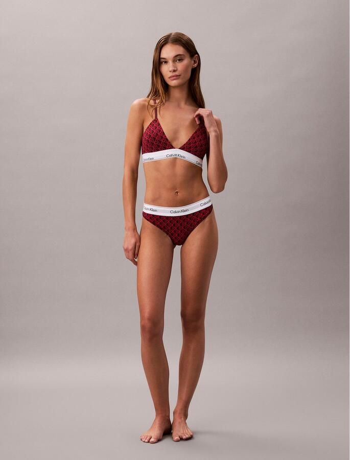 Calvin Klein Underwear String met elastische band en labeldetails - Foto 2