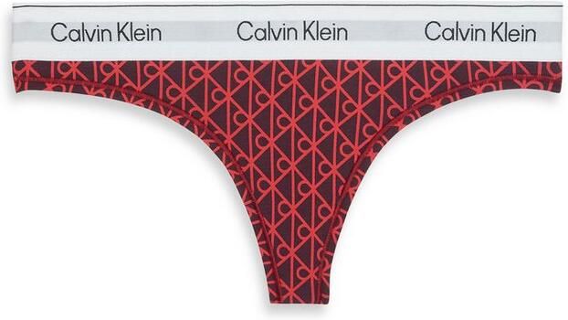 Calvin Klein Underwear String met elastische band en labeldetails - Foto 5