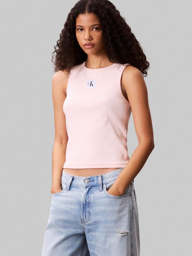 Calvin Klein Tanktop A WVN LBL 2X2 CTTN - Foto 6