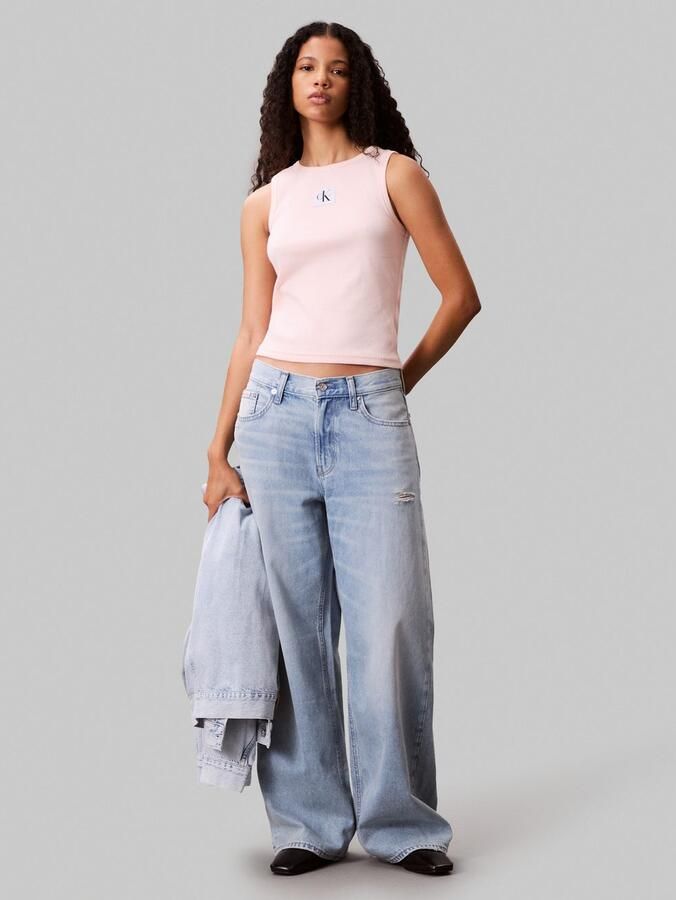 Calvin Klein Tanktop A WVN LBL 2X2 CTTN - Foto 2