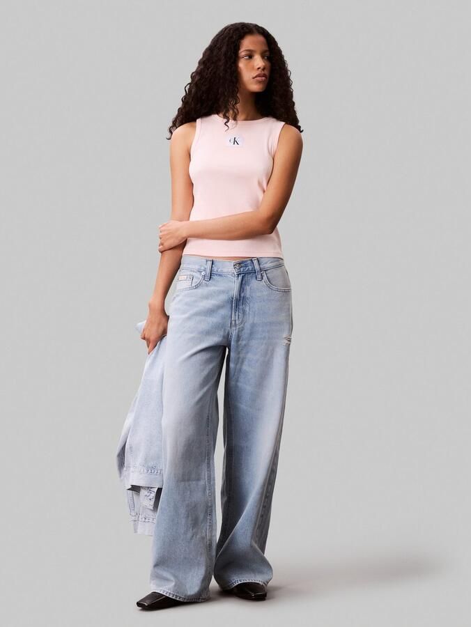 Calvin Klein Tanktop A WVN LBL 2X2 CTTN - Foto 4