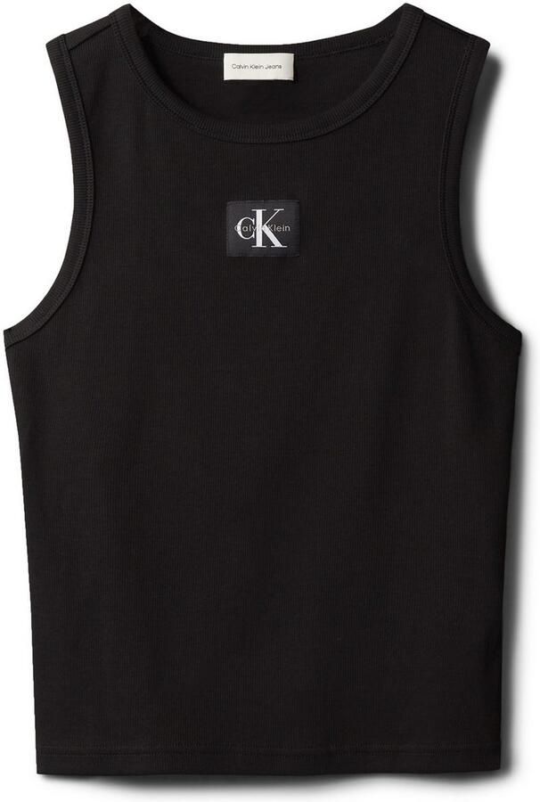 Calvin Klein Jeans Tanktop met labeldetail - Foto 5