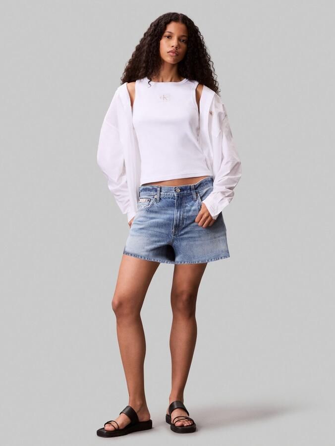 Calvin Klein Jeans Tanktop met labeldetail - Foto 2