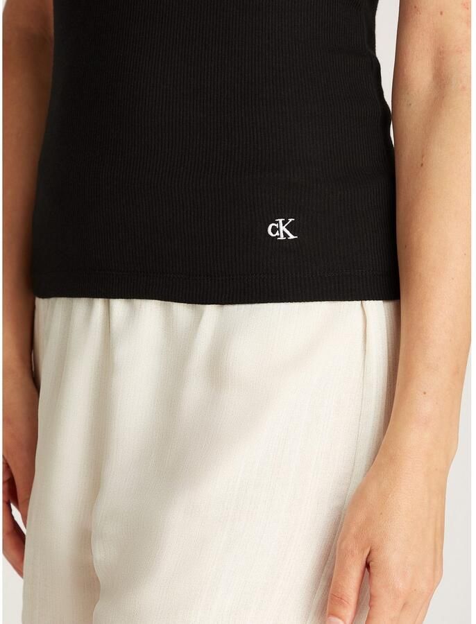 Calvin Klein Underwear Tanktop met logostitching in een set van 3 stuks - Foto 2