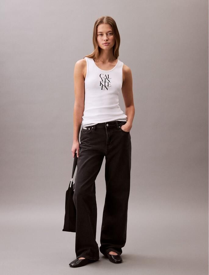 Calvin Klein Tanktop SL COTTON RIB SOLID TANK - Foto 5