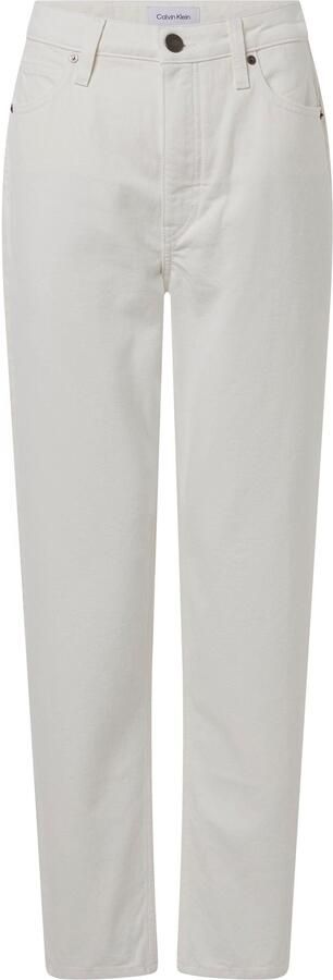 Calvin Klein Tapered jeans met hoge band - Foto 3