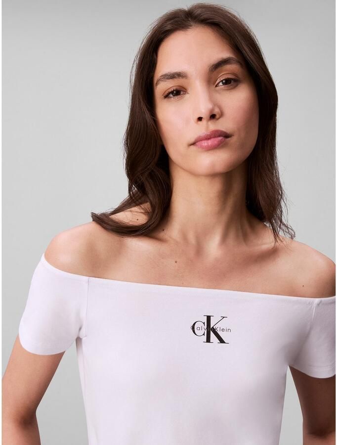 Calvin Klein Top MNGRM OFF SHLDR STRT - Foto 6