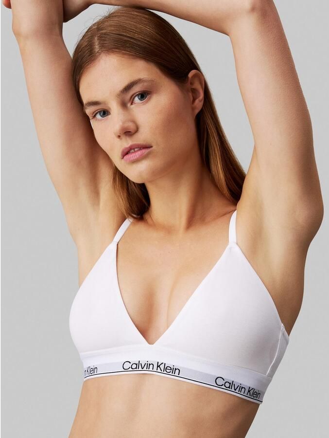 Calvin Klein Triangel-bh LGHT LINED TRIANGLE met ck-logo op de tailleband - Foto 4
