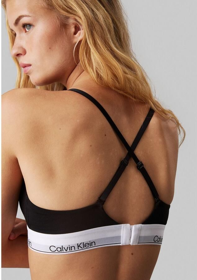 Calvin Klein Triangel-bh LGHT LINED TRIANGLE met ck-logo op de tailleband - Foto 4