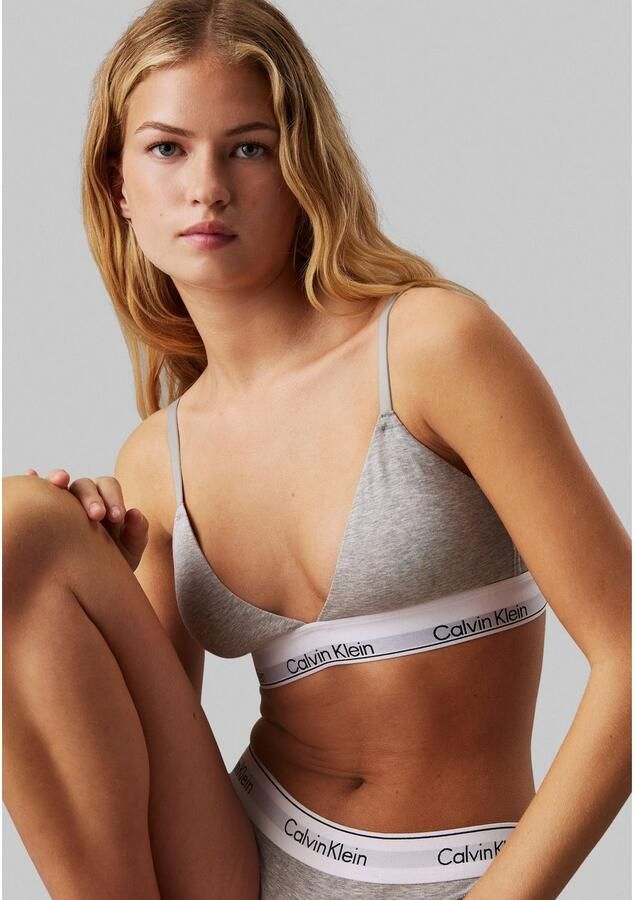 Calvin Klein Triangel-bh LGHT LINED TRIANGLE met ck-logo op de tailleband - Foto 6