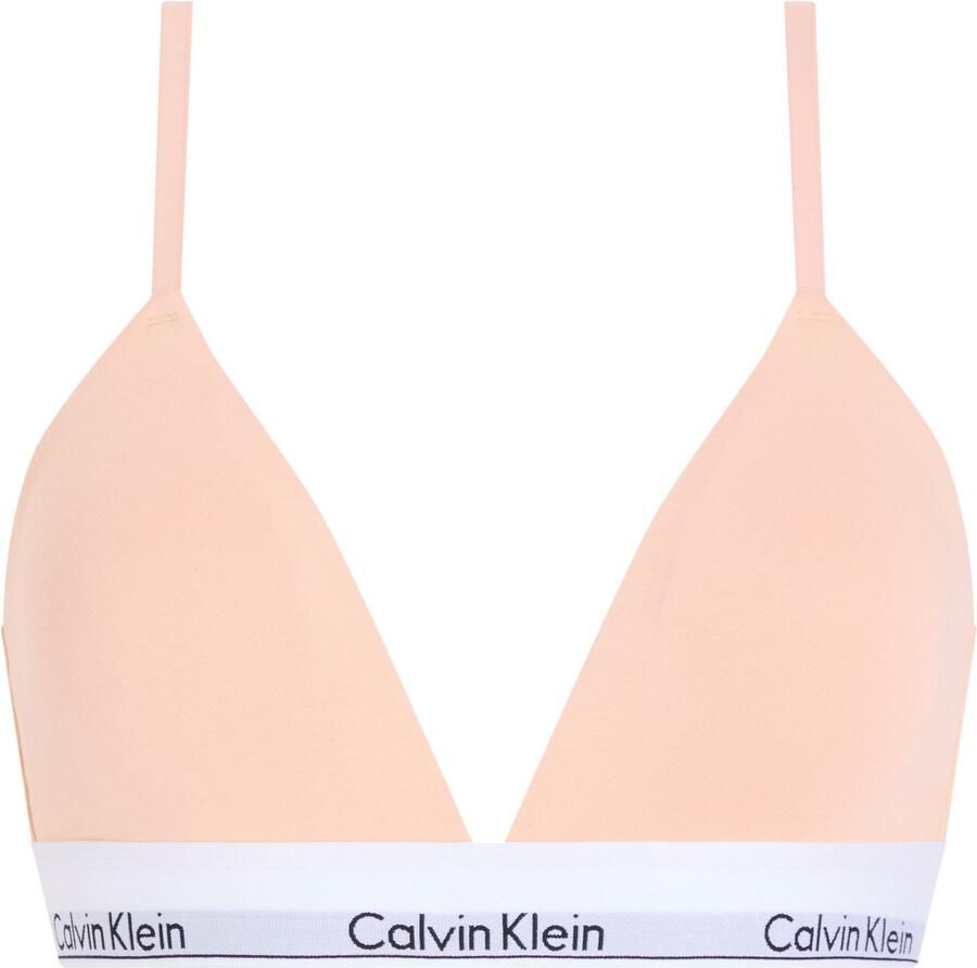 Calvin Klein Triangel-bh LGHT LINED TRIANGLE met ck-logo op de tailleband