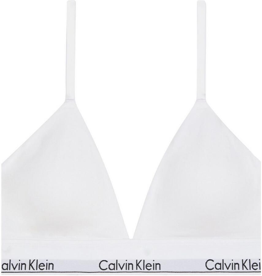 Calvin Klein Triangel-bh LGHT LINED TRIANGLE met ck-logo op de tailleband