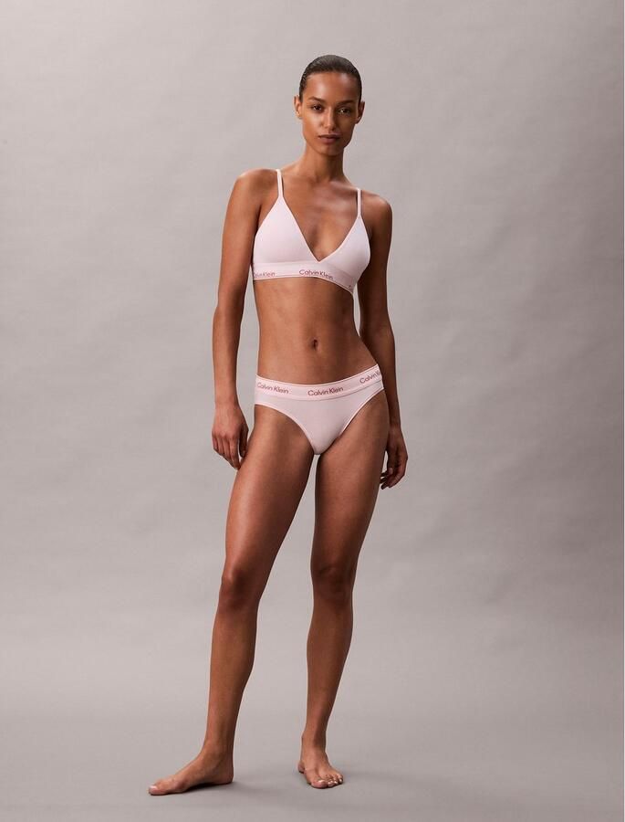 Calvin Klein Underwear Regular fit beha met logostitching model 'Triangle' - Foto 2