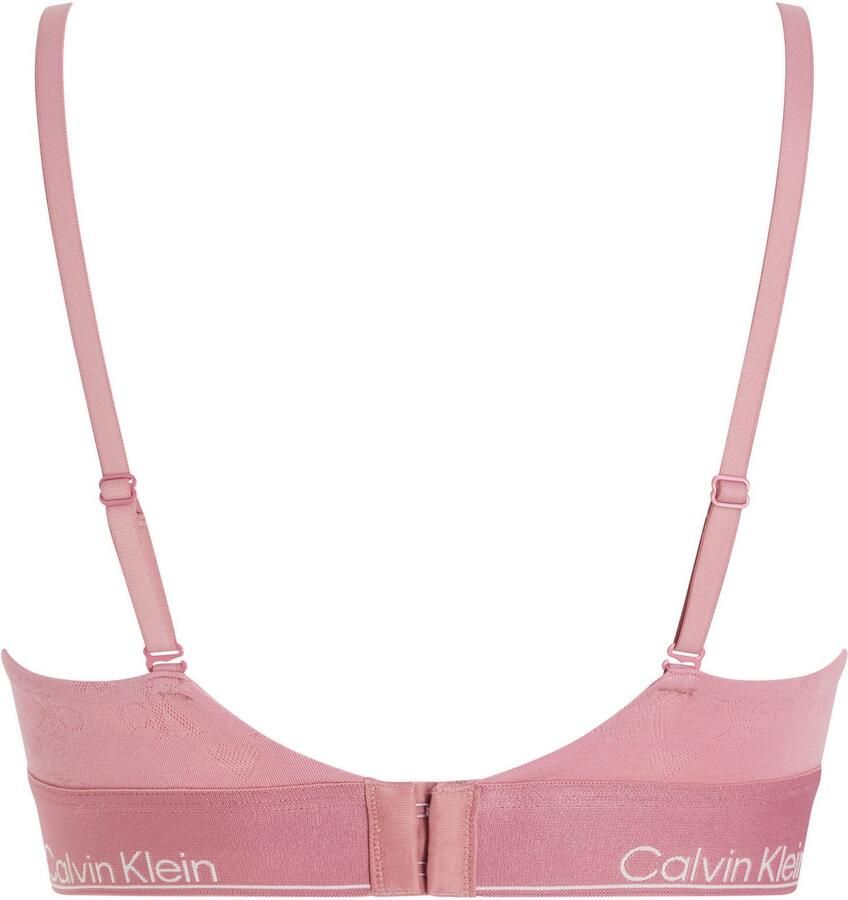 Calvin Klein Triangel-bh LIGHTLY LINED TRIANGLE met logo-onderbusteband - Foto 2