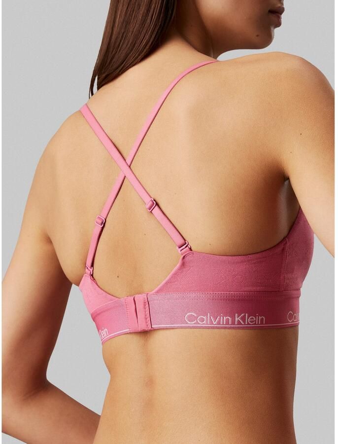 Calvin Klein Triangel-bh LIGHTLY LINED TRIANGLE met logo-onderbusteband - Foto 4