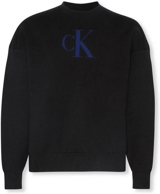 Calvin Klein Trui met ronde hals LS CTTN CASHMERE 3D LOGO CRWNK S - Foto 5
