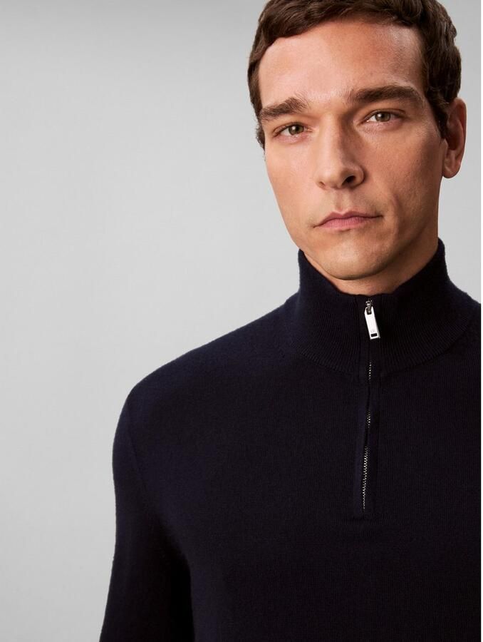 Calvin Klein Trui met staande kraag LS 100% MERINO QZ 14GG Met ronde hals regular fit