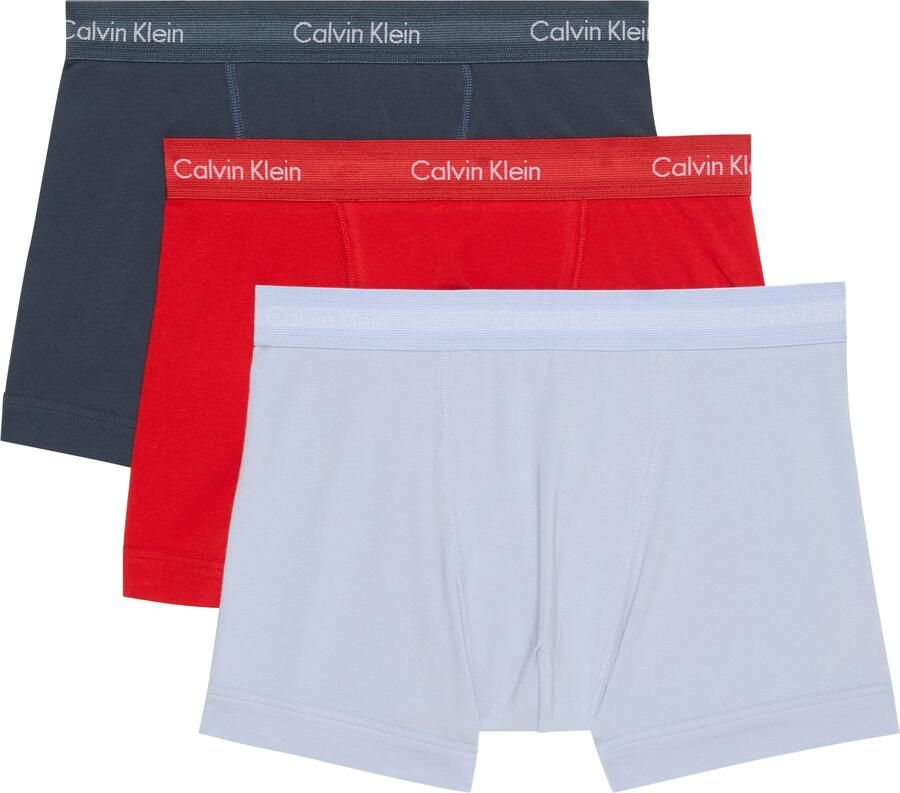 Calvin Klein Trunk 3PK met elastische logo-band (3 stuks) - Foto 4