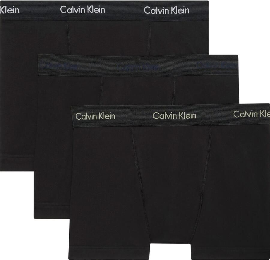 Calvin Klein Trunk 3PK met elastische logo-band (3 stuks)