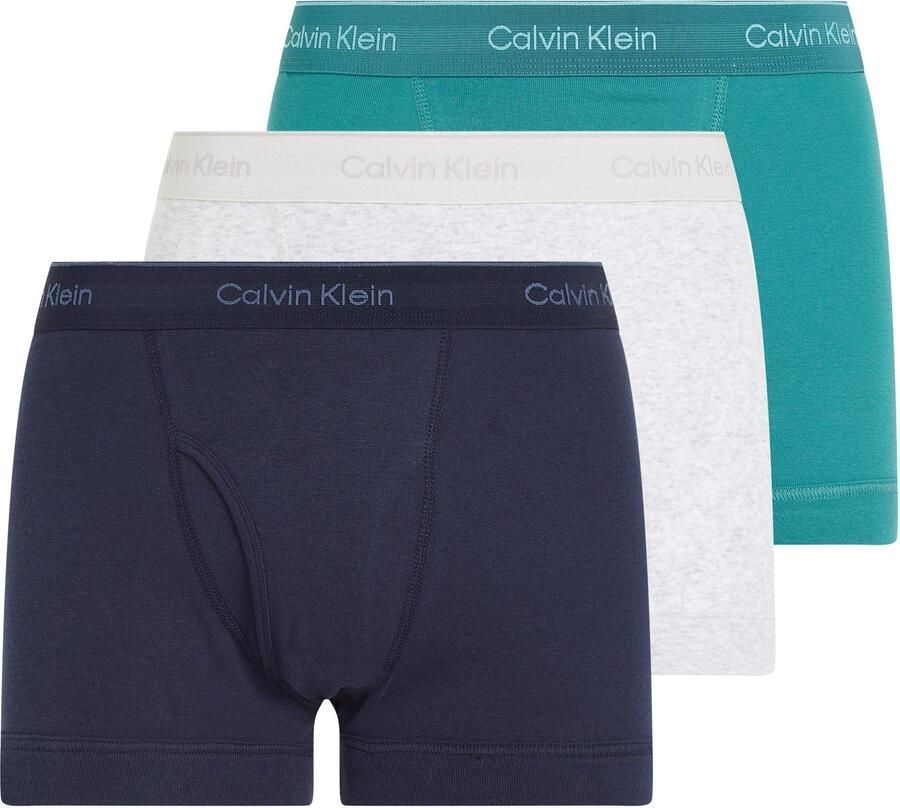 Calvin Klein Trunk 3PK met elastische logo-band (Set van 3) - Foto 8