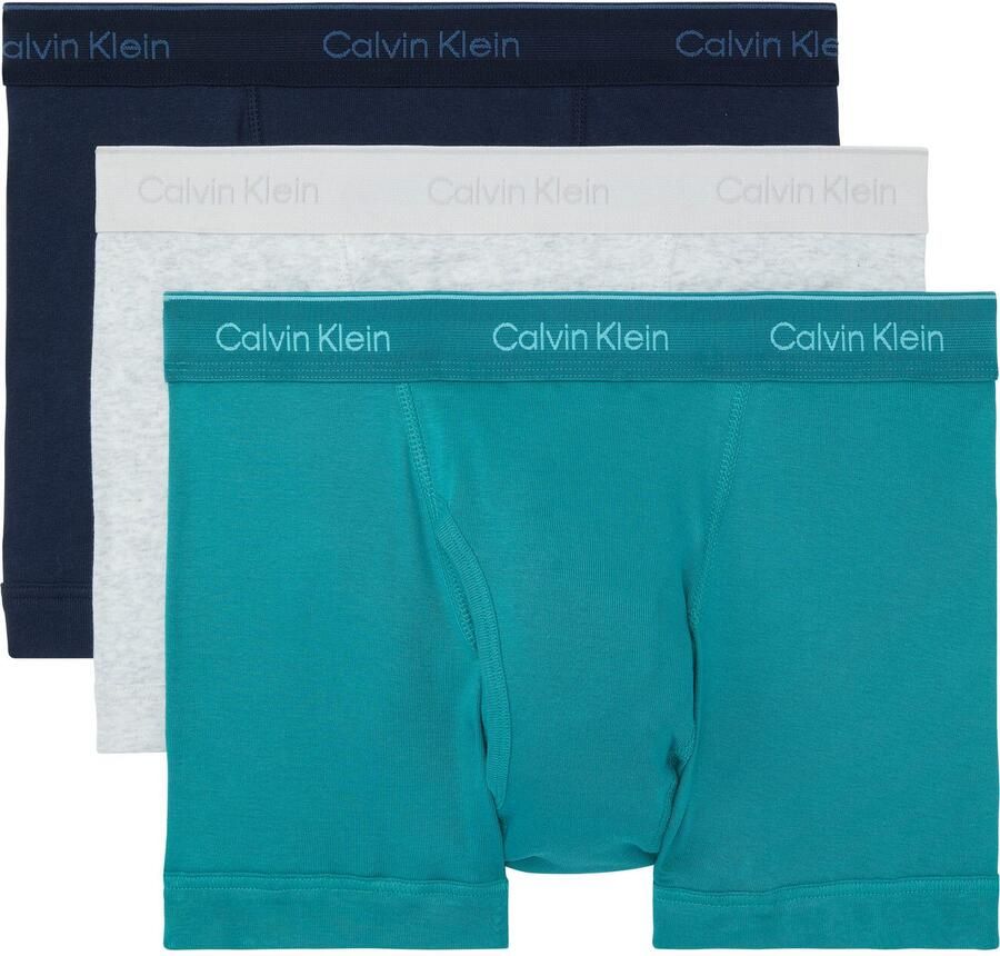 Calvin Klein Trunk 3PK met elastische logo-band (Set van 3) - Foto 2