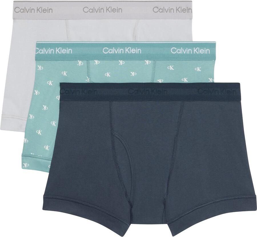 Calvin Klein Trunk 3PK met elastische logo-band (Set van 3) - Foto 9