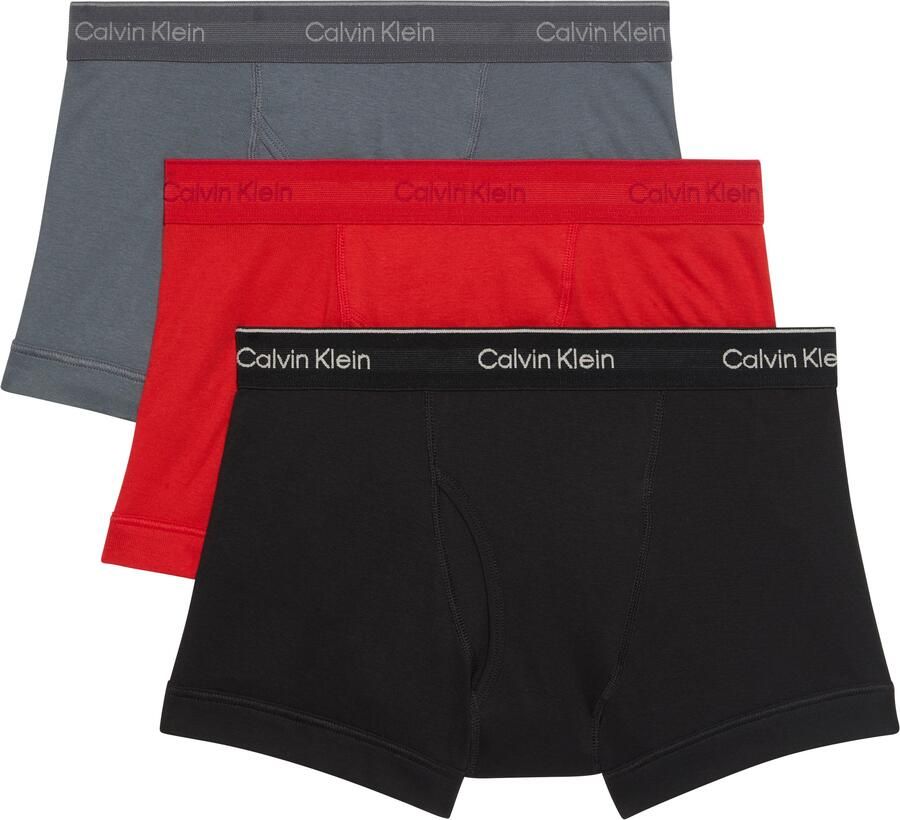 Calvin Klein Trunk 3PK met elastische logo-band (Set van 3) - Foto 5