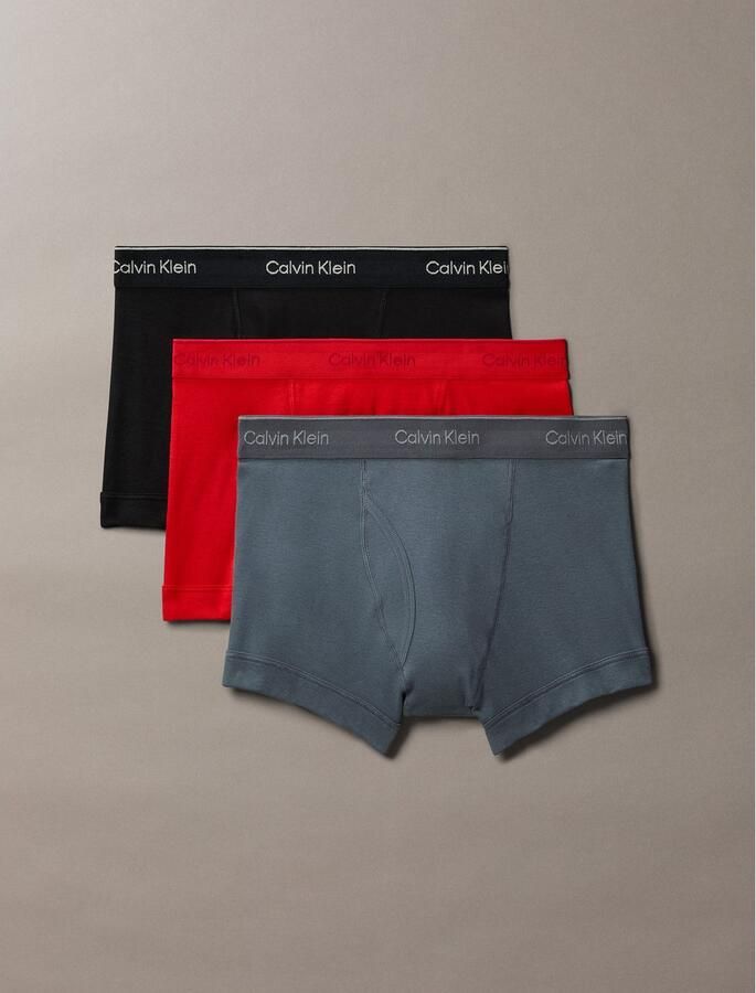 Calvin Klein Trunk 3PK met elastische logo-band (Set van 3) - Foto 4