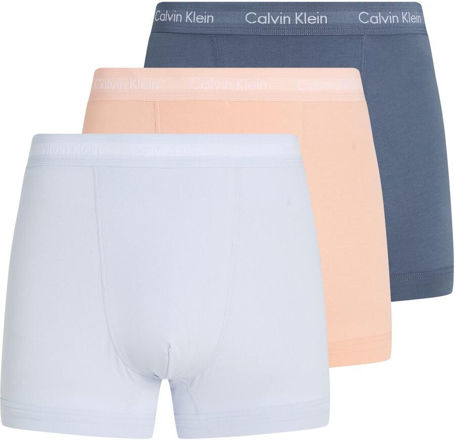 Calvin Klein Trunk 3PK met logo-elastische tailleband (3 stuks) (3 stuks) - Foto 7